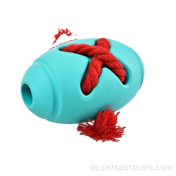 Gummi Baumwollschutzmaterial Haustierhund Kauen Spielzeug